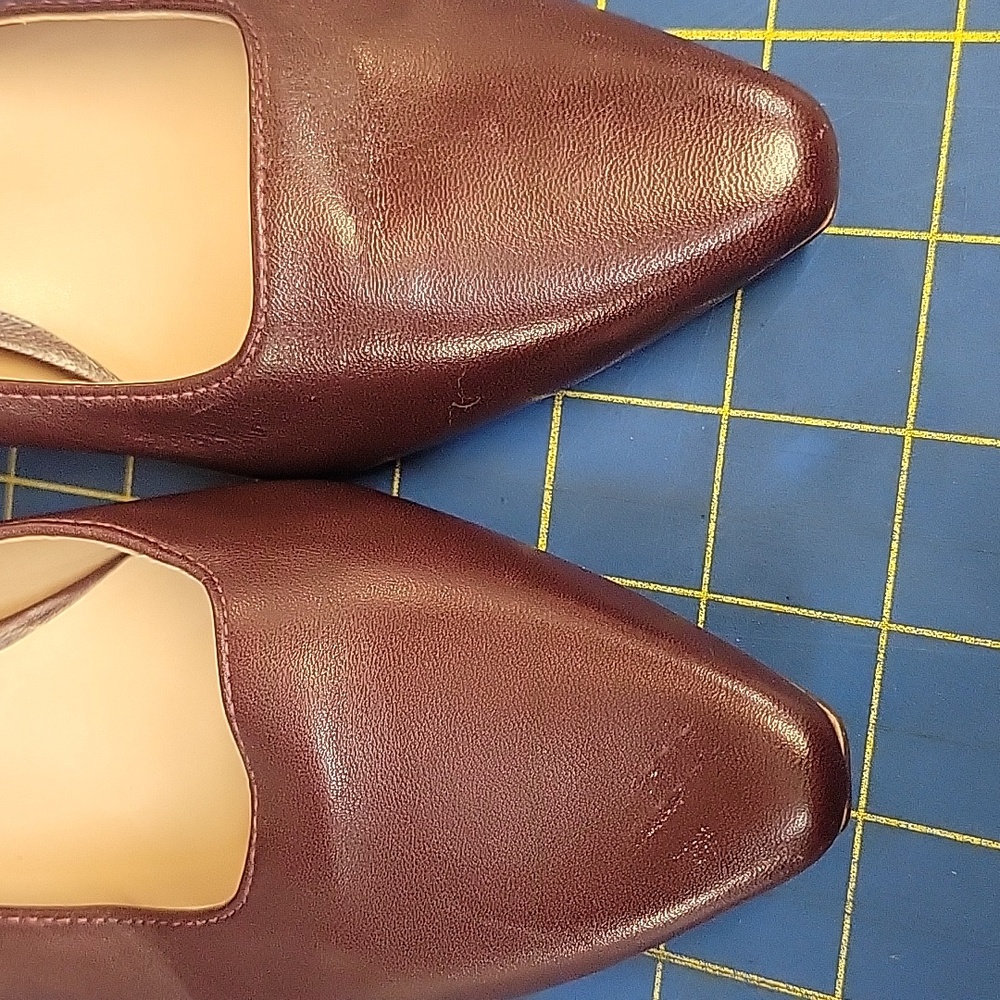 Naturalizer 27 Licia Pointed Toe Pumps Size 7.5M Leather New Burgandy/Wine - Picture 11 of 12